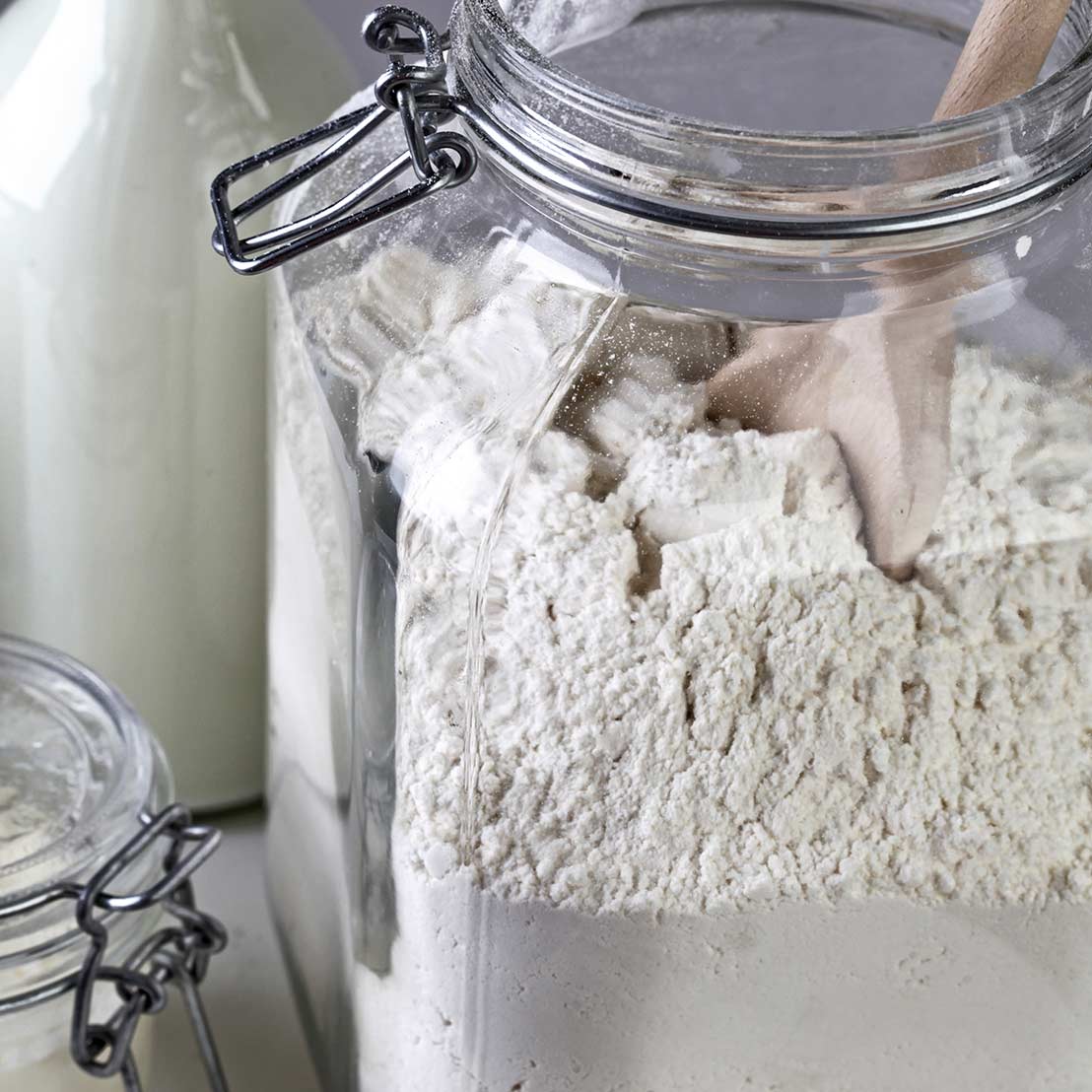 Flour Jar flour-ing